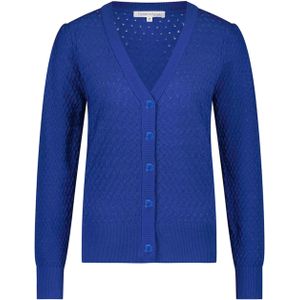 Tramontana Vest blauw (Maat: XL) - Effen - Halslijn: V-hals,