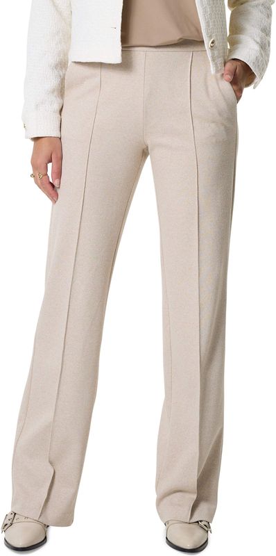 Wide leg broek met elastische band, model 'Chiara'