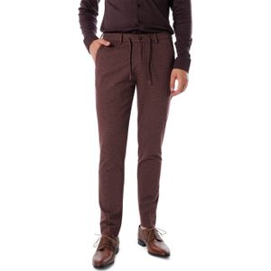 Born with appetite Das Birds Eye broek rood (Maat: 50)