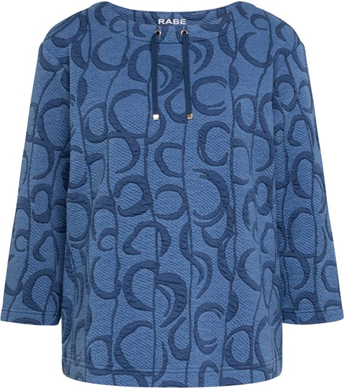 Rabe - Dames Longsleeve - Blauw - T-Shirt