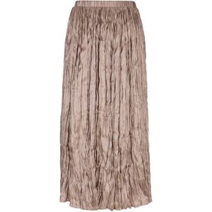 Esqualo - Dames Rok - Beige - Plooirok