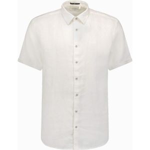No Excess Overhemd korte mouw wit (Maat: L) - Effen