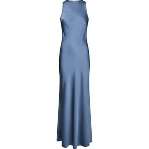 Neo Noir - Celinie Heavy Sateen Dress - Jurk - Blauw - Effen