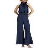 Jumpsuit met opstaande kraag