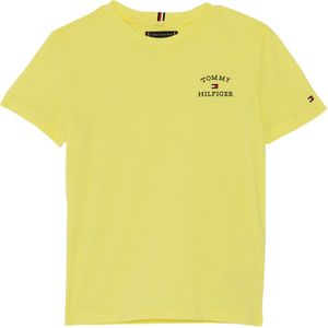 Tommy Hilfiger T-shirt geel (Maat: 164) - Effen - Halslijn: Ronde hals,