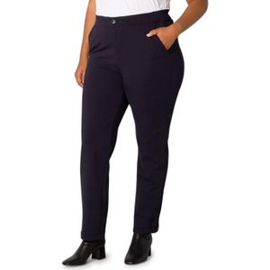 Base Level Curvy Yoella broek blauw (Maat: 48)