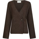 Neo Noir - Model 'Marie' - Gebreid Jack - Knoopsluiting - V-hals