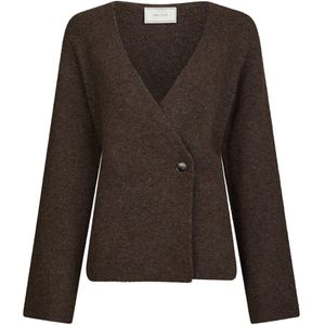 Neo Noir - Model 'Marie' - Gebreid Jack - Knoopsluiting - V-hals