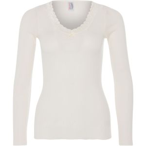Nina von c T-shirt ecru (Maat: 46)