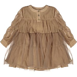 Baje Studio Jurk bruin (Maat: 140) - Effen