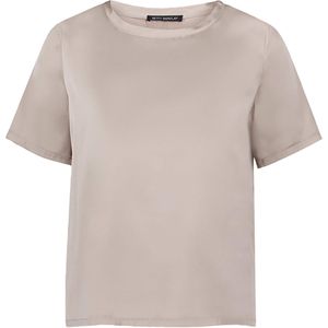 Betty Barclay, Dames, Tops, Grijs, Maat: S Satijn,