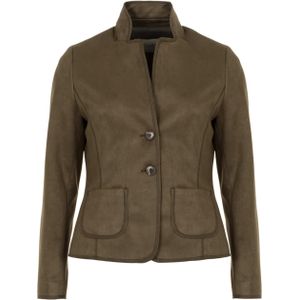 B Three Jas groen (Maat: 42) - Effen