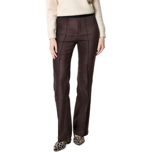 Gardeur Pull On Slim dames broek bruin (Maat: 36) - Effen