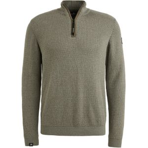 Vanguard - VKW2508302/6497 - Half Zip Trui - Groen - 100% Katoen