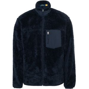 Ralph Lauren Heren vest blauw (Maat: S) - Halslijn: Opstaande kraag met rits,