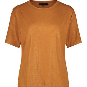 Tramontana T-shirt bruin (Maat: L) - Halslijn: Ronde hals,