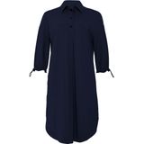 Knielange overhemdjurk met knoopsluiting