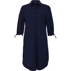 Knielange overhemdjurk met knoopsluiting