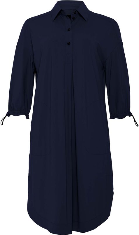 Knielange overhemdjurk met knoopsluiting