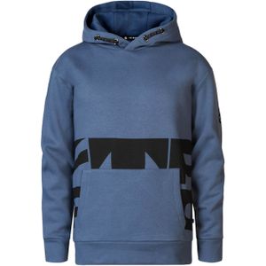 Petrol Sweater blauw (Maat: 176) - Halslijn: Capuchon,