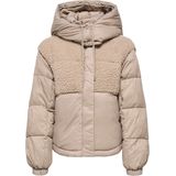 Only - ONLAGNES 15357839 - Puffer Jas - Silver Mink - Korte Lengte