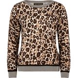 Betty Barclay - Vesten - Bruin - Dierenprint - Relaxed Pasvorm