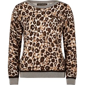 Betty Barclay - Vesten - Bruin - Dierenprint - Relaxed Pasvorm