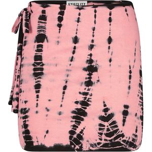 Stieglitz Rok roze (Maat: 34) - Tie dye