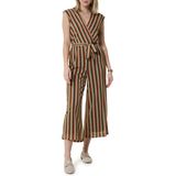 King Louie Mary Jumpsuit Piso Stripe multicolor (Maat: XL) - Halslijn: V-hals,