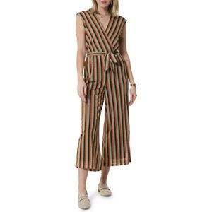 King Louie Mary Jumpsuit Piso Stripe multicolor (Maat: S) - Halslijn: V-hals,