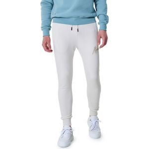 Malelions Signature sweatpants broek ecru (Maat: S)