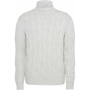 Gran Sasso Coltrui beige (Maat: 52) - Kabelpatroon - Halslijn: Col,