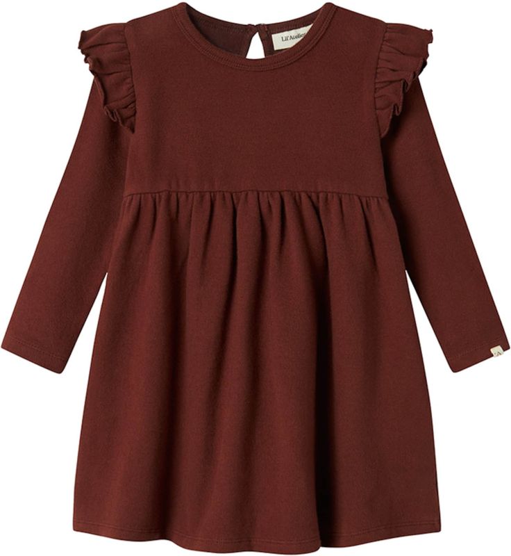 Lil’Atelier - MINI - Jurk - Bruin - Voor Meisjes