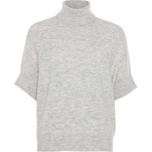 Aimée the Label Trui grijs (Maat: L) - Mélange - Halslijn: Col,