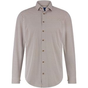 Blue Industry - Overhemd - Bruin - Lange Mouw