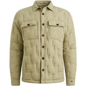 Cast Iron Heren jas groen (Maat: S) - Effen