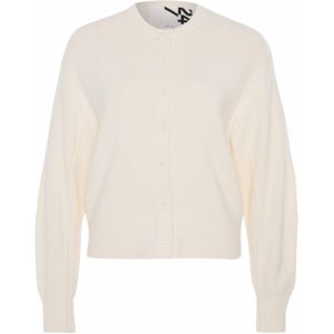 Opus - Dafila - Gebreid Vest - Off-white