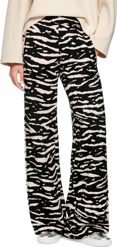 Marc Cain Sports WELKOM dames pantalon zwart (Maat: 38) - Animal