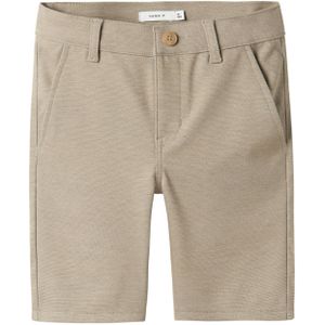 Name it NKMSILAS COMFORT1152-GS F korte broek bruin (Maat: 146) - Effen