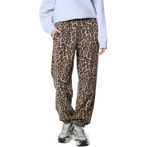 Anine Bing Karter jogger framed monogram dames broek bruin (Maat: S)