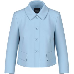 Marc Cain Additions Dames jas blauw (Maat: 38) - Effen