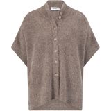 Knit-ted - Vest 252P023 Pleunie - Donker Bruin