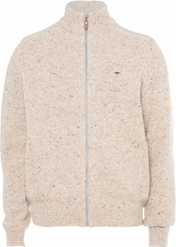 Fynch Hatton - 1510347 - Trui - Gemêleerd - Met Volledige Rits