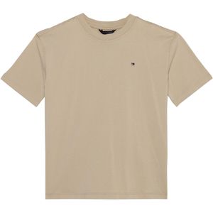 TOMMY HILFIGER Shirt  lichtbeige / pastelblauw / donkergrijs / kersrood