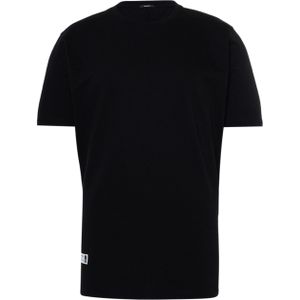 Denham T-shirt zwart (Maat: L) - Fotoprint - Halslijn: Ronde hals,