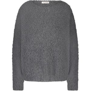 In Shape - Dames Trui - Grijs - Effen - Ronde Halslijn