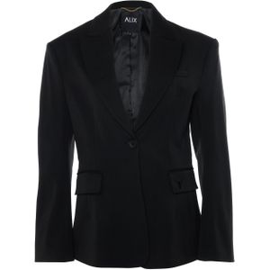 Alix The Label Blazer zwart (Maat: M) - Effen