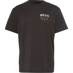 Deus T-shirt grijs (Maat: M) - Fotoprint - Halslijn: Ronde hals,