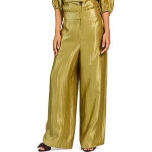 Aaiko - NORE SHINE RAY 517 - Broek - Groen - Metallic