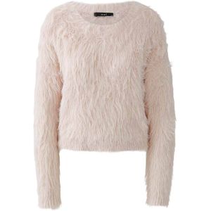 Oui - Gebreide Pullover - Imitatiebont - Dames